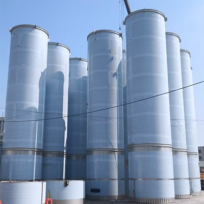 Projeto de 18 silos externos da Niasi em construção de alto padrão